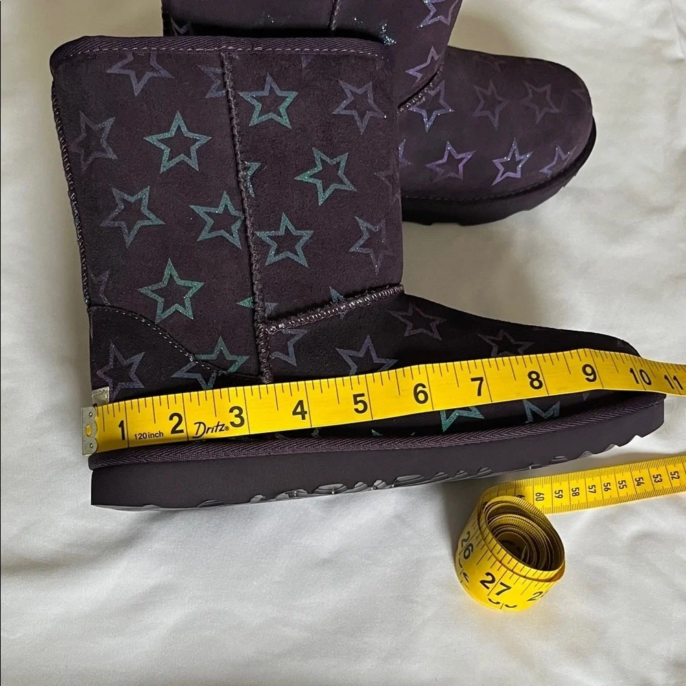 UGG Purple Boots with Star Design